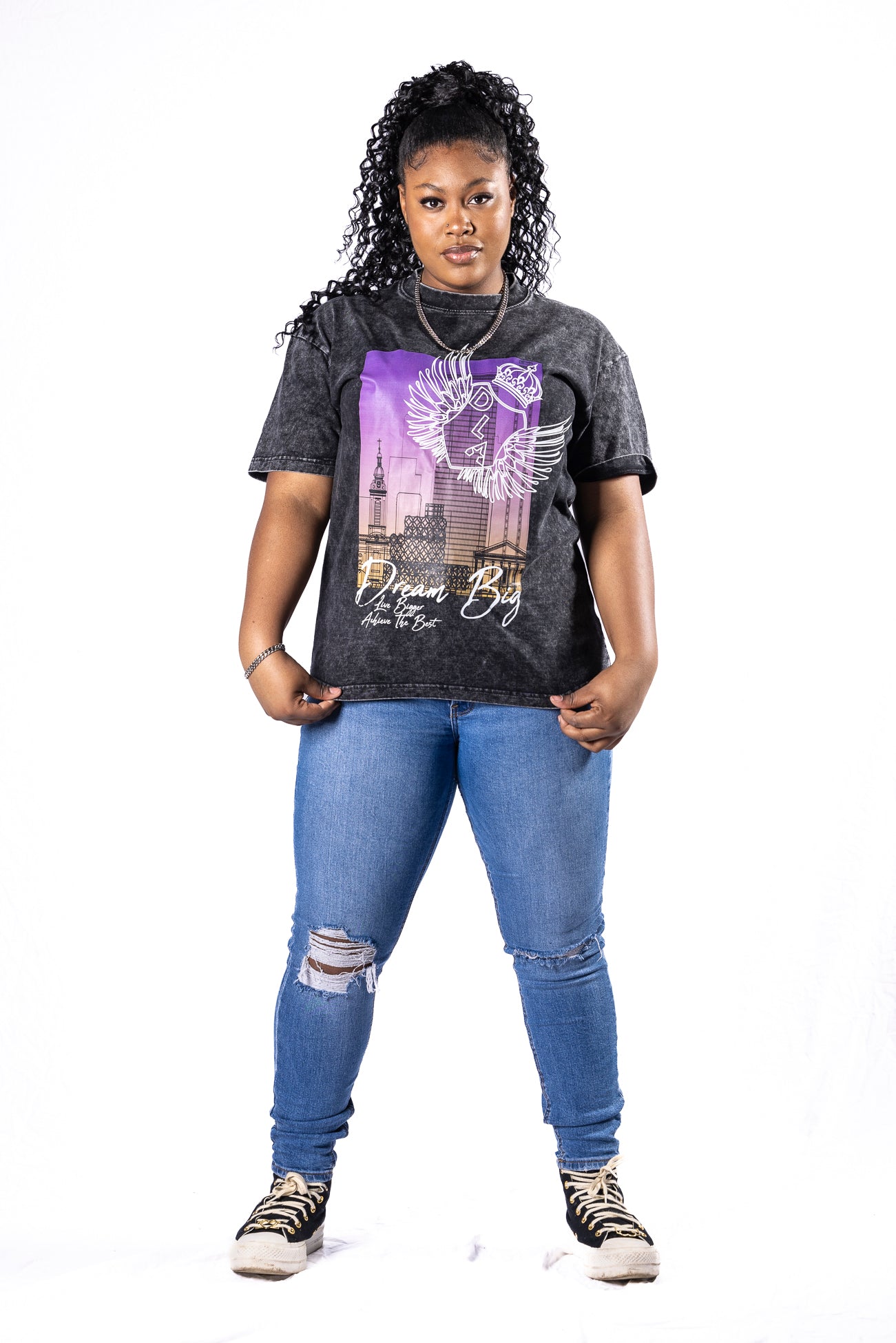 Dream Big T Purple