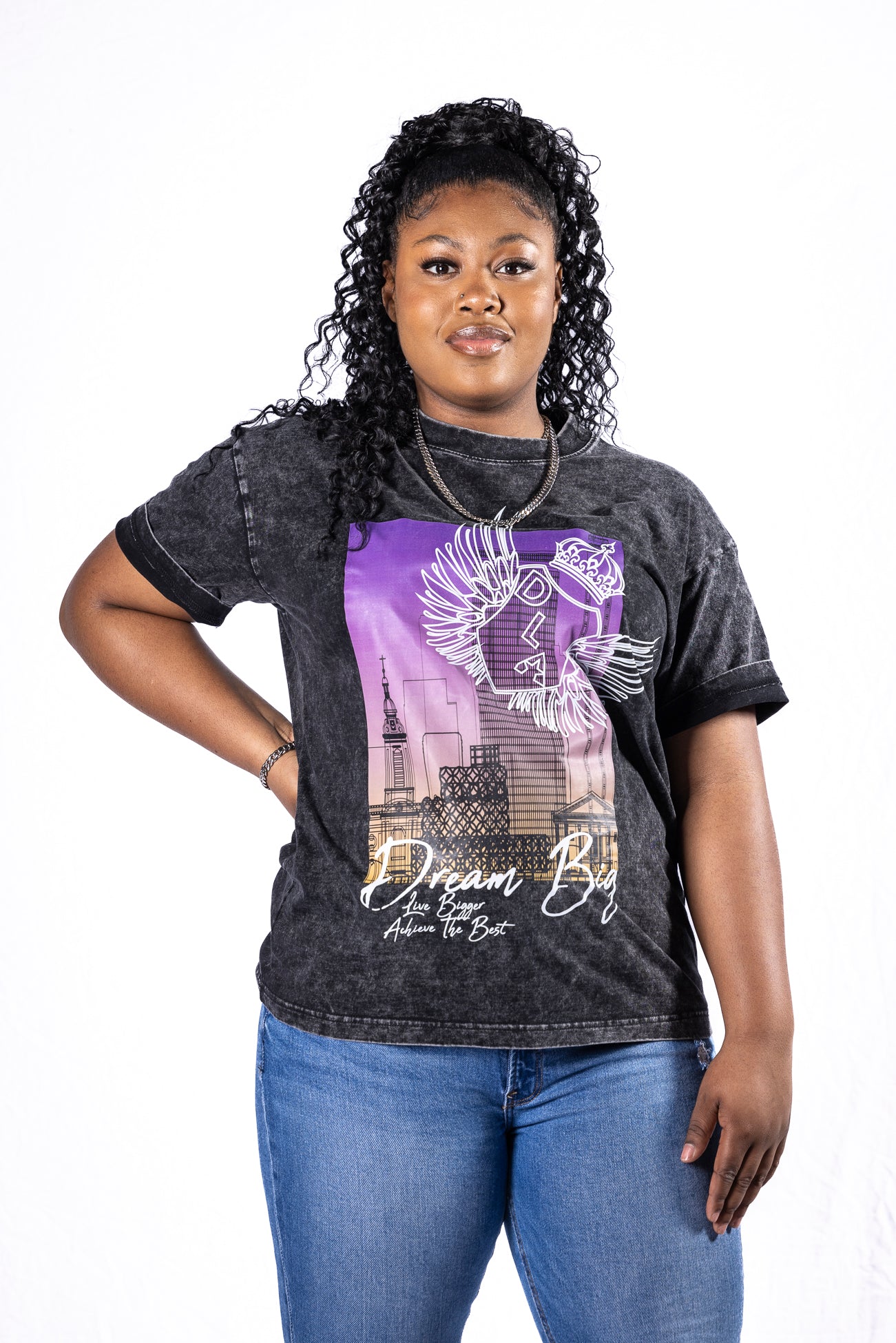 Dream Big T Purple