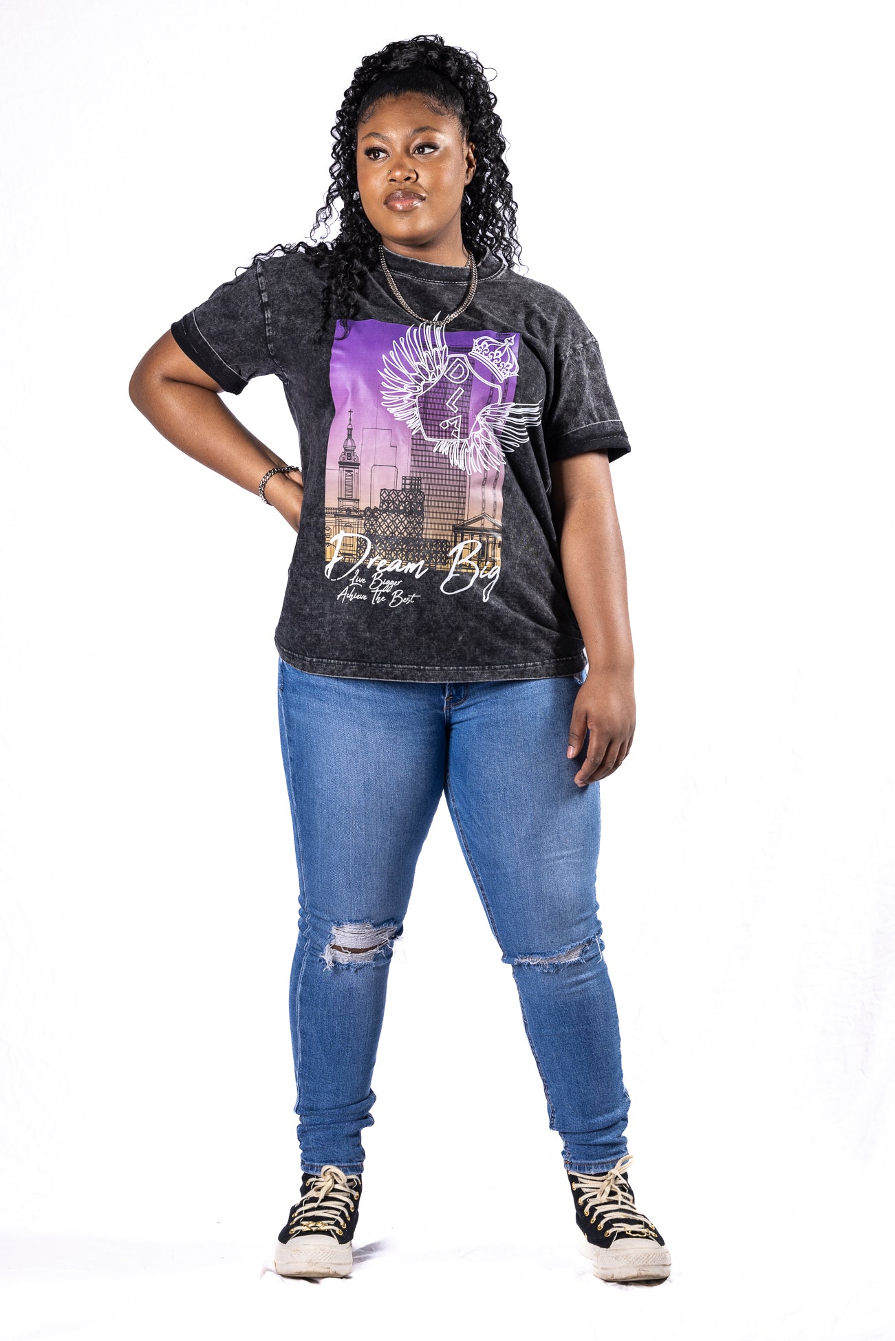 Dream Big T Purple