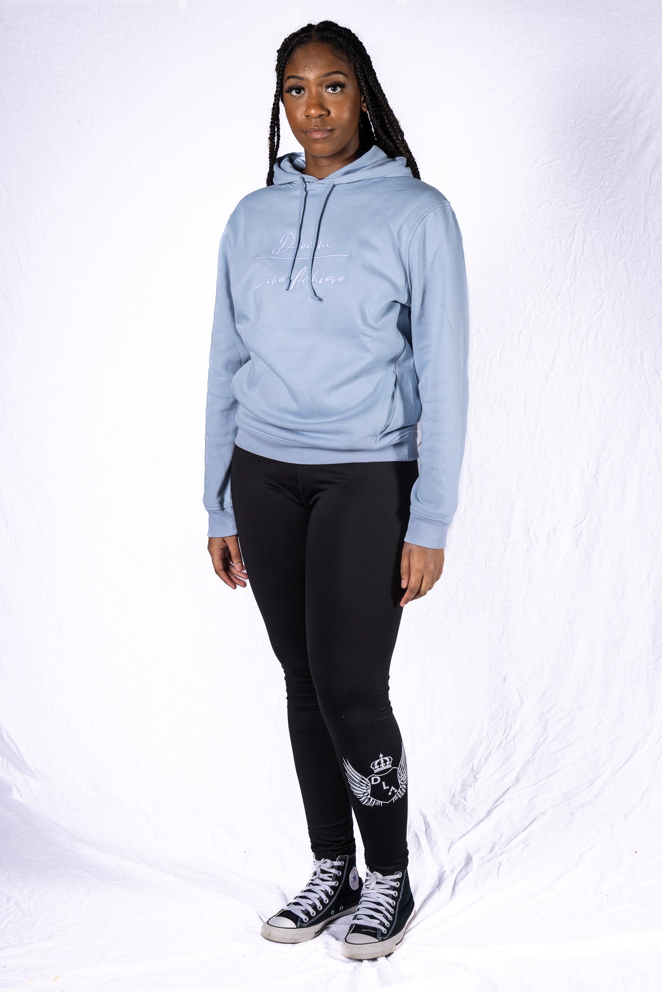 Candy Floss Hoodie (Baby Blue)