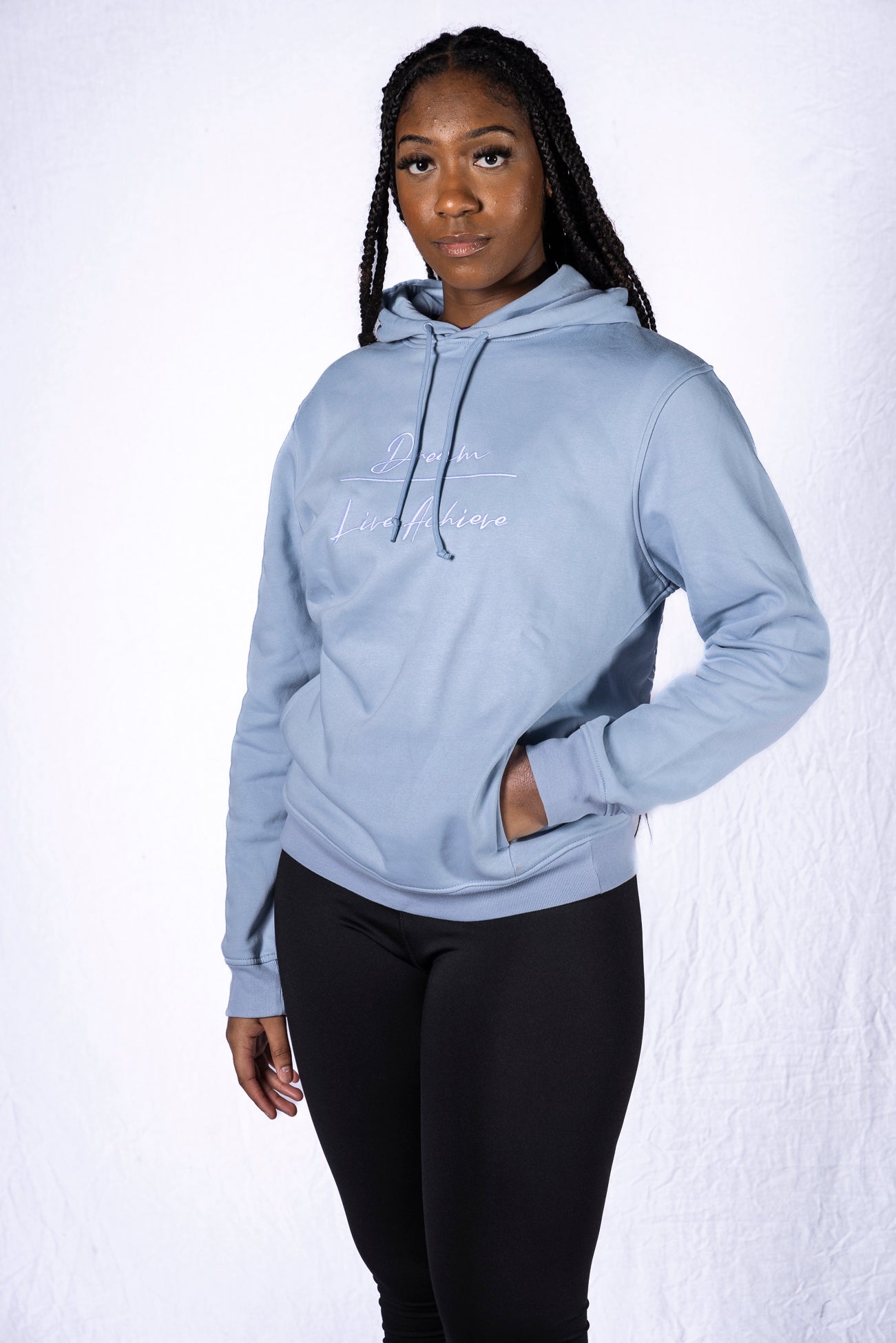 Candy Floss Hoodie (Baby Blue)
