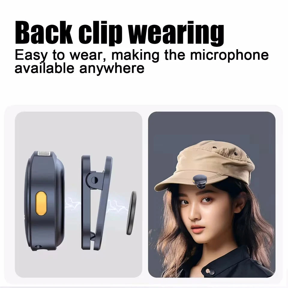 Lapel Lavalier Professional Dual Wireless Microphone