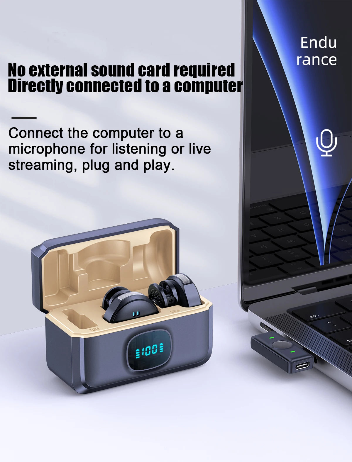 Lapel Lavalier Professional Dual Wireless Microphone