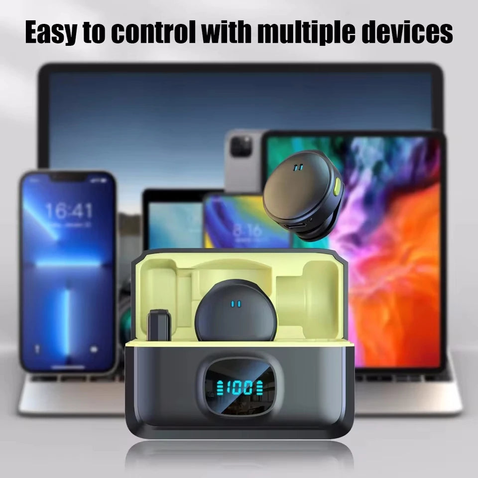 Lapel Lavalier Professional Dual Wireless Microphone